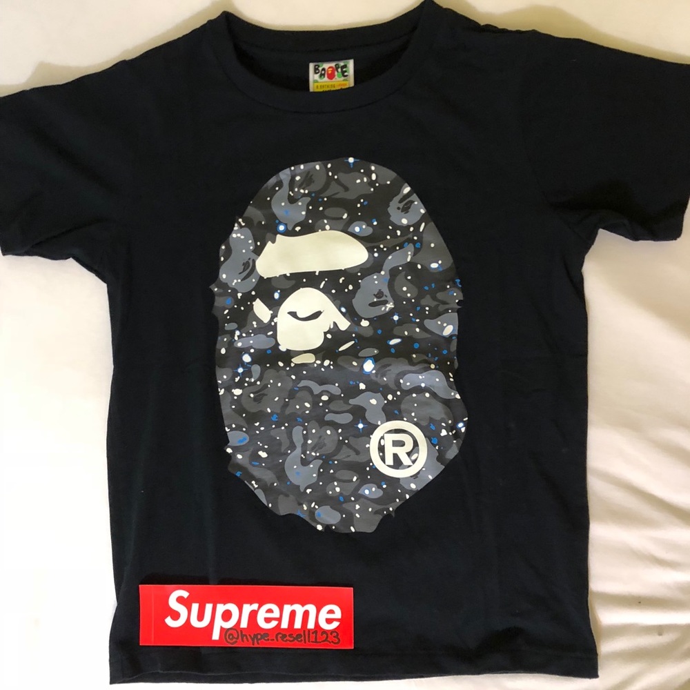 Bape Space Ape Head Tee